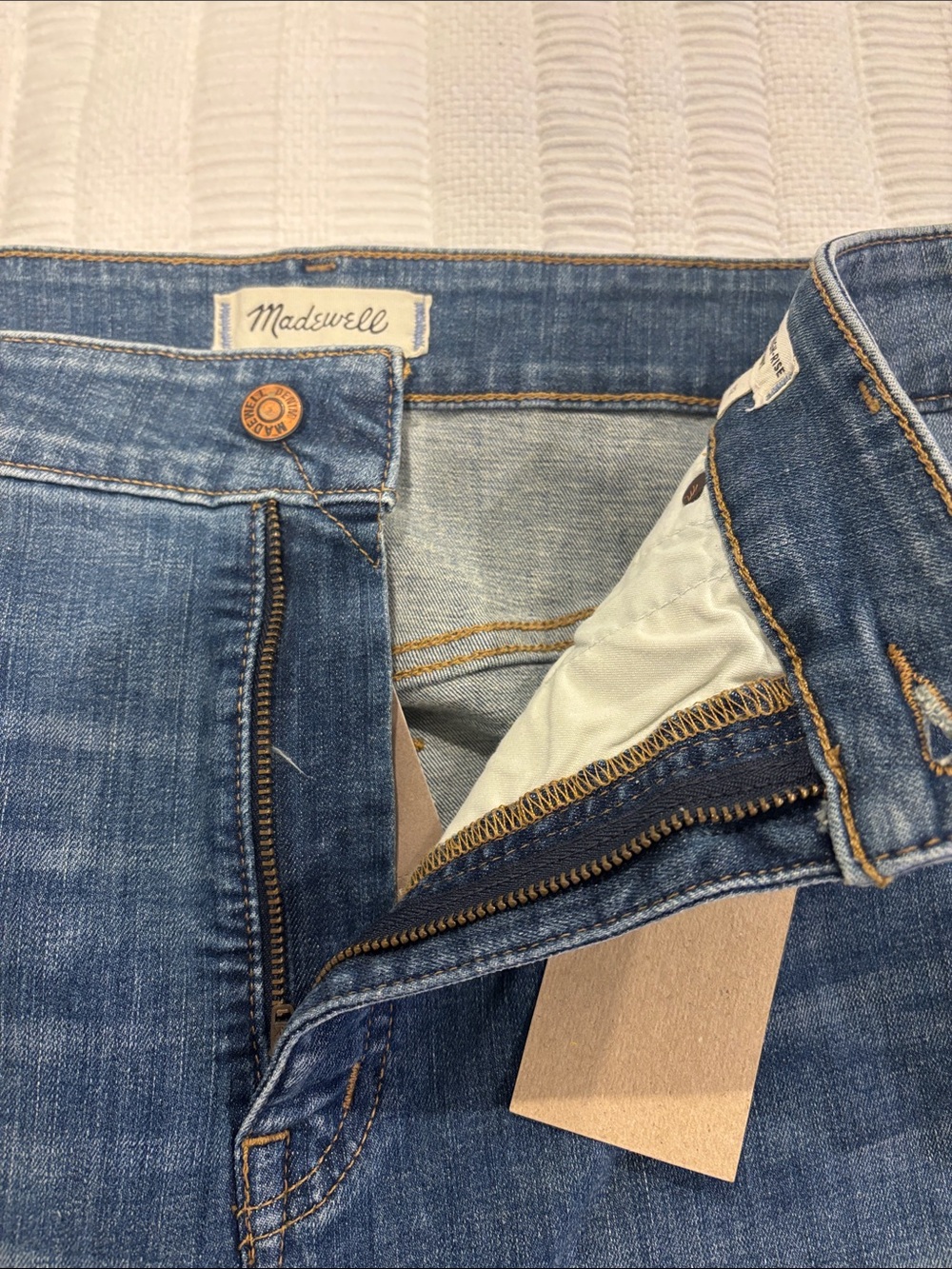 Madewell Women’s Curvy High Rise Skinny Jeans 32 - Picture 7 of 9